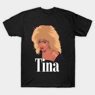 Tina Turner fan art (White) T-Shirt